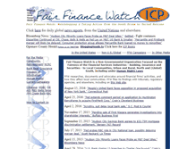 Tablet Screenshot of fairfinancewatch.org
